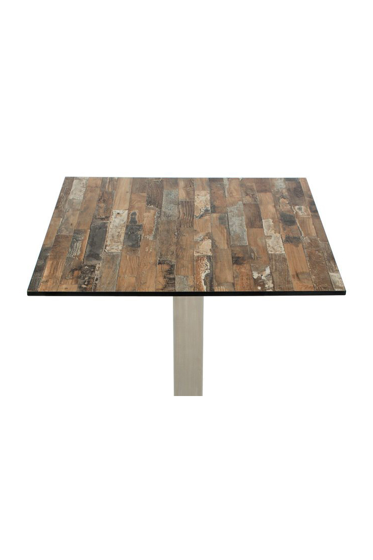 Distressed Compact Laminate Table Top