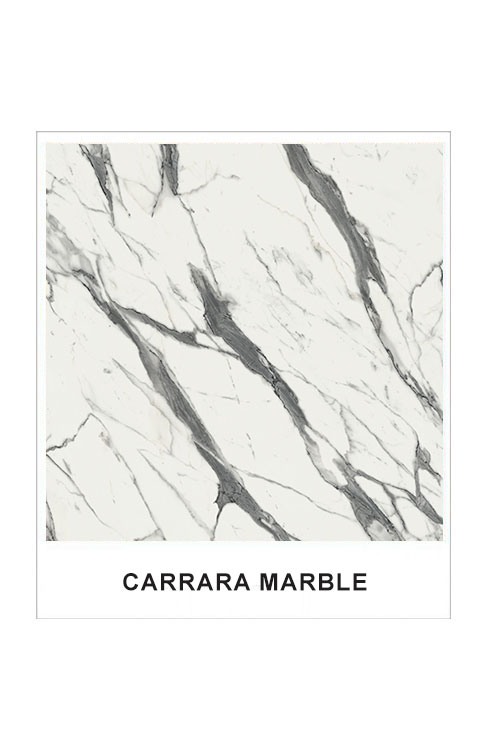 Carrara Marble Werzalit Resin Table Top